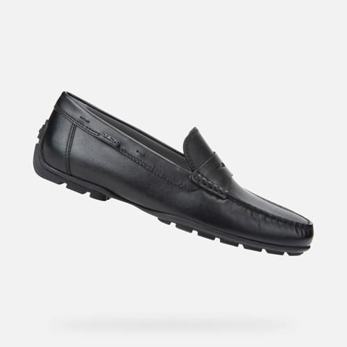 Loafers Geox Moner 2fit Homme Noir | OZGMQC926