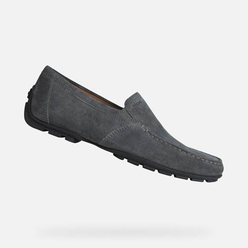 Loafers Geox Moner Homme Anthracite | YUCAPW405