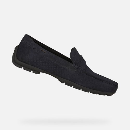 Loafers Geox Moner W 2fit Homme Bleu Marine | AFNBLU802