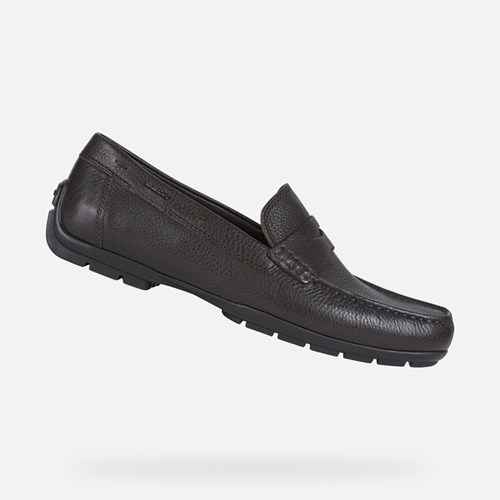 Loafers Geox Moner W 2fit Homme Cafe | YBKRFX942