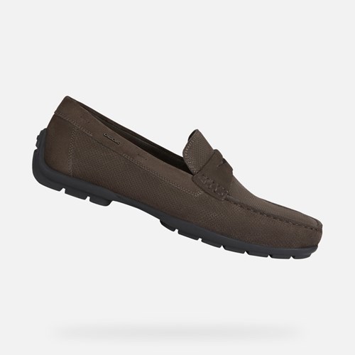 Loafers Geox Moner W 2fit Homme Marron Foncé | OCNYPR569