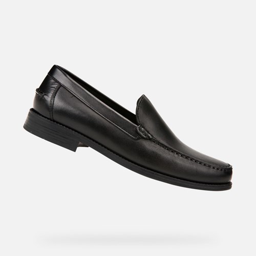 Loafers Geox New Damon Homme Noir | NFPGBS687