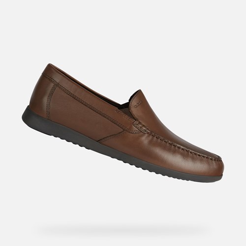 Loafers Geox Sile 2 Fit Homme Marron Clair | YLPAWC146