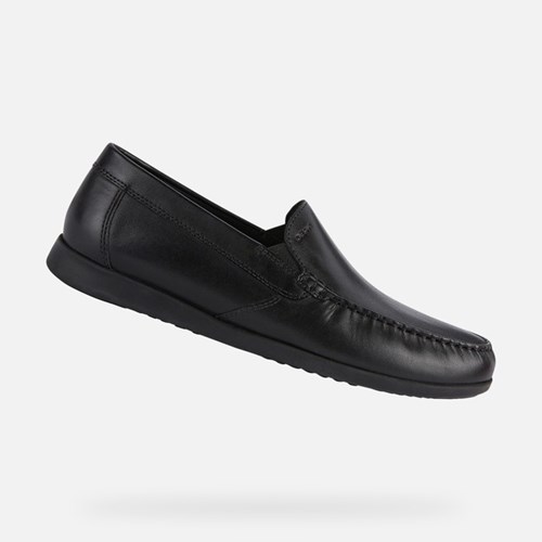 Loafers Geox Sile 2 Fit Homme Noir | NWXHZY235