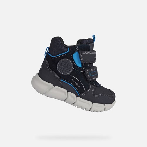 Mid-calf Boots Geox Flexyper Abx Bebe Bleu Marine | WGDXPL187