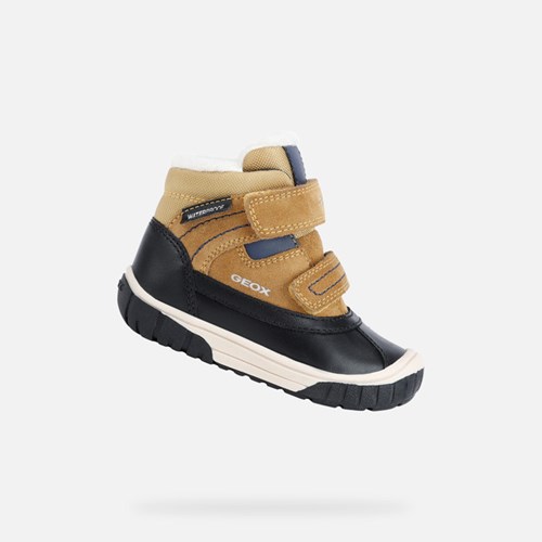 Mid-calf Boots Geox Omar Bebe Jaune Bleu | INOZXL295