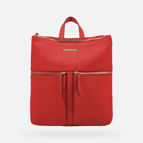 Sacs À Dos Geox Irenie Femme Rouge | PCGEXK659