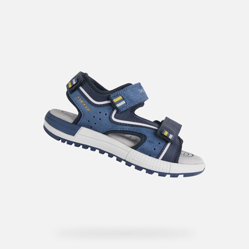 Sandales Geox Sandal Alben Garcon Bleu Marine | COVHIW395