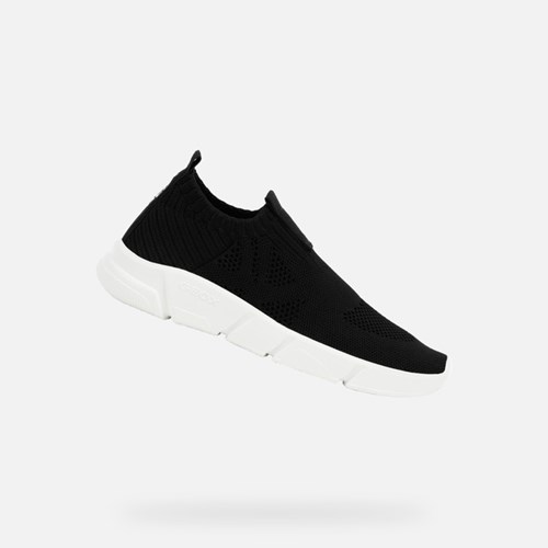 Slip On Geox Aril Garcon Noir | JHPKGI094
