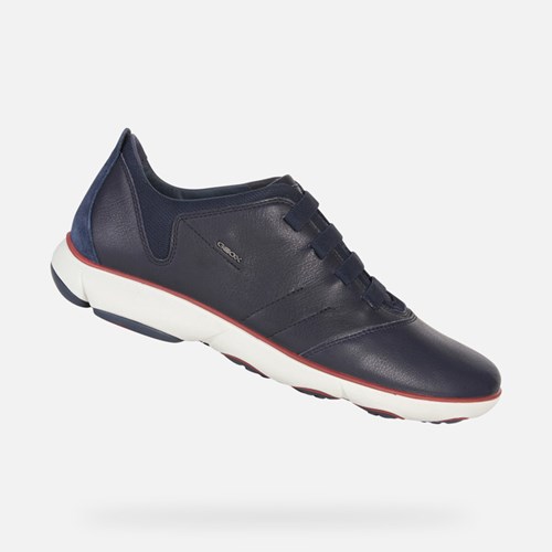 Slip On Geox Nebula Homme Bleu Marine | AFZJSP149
