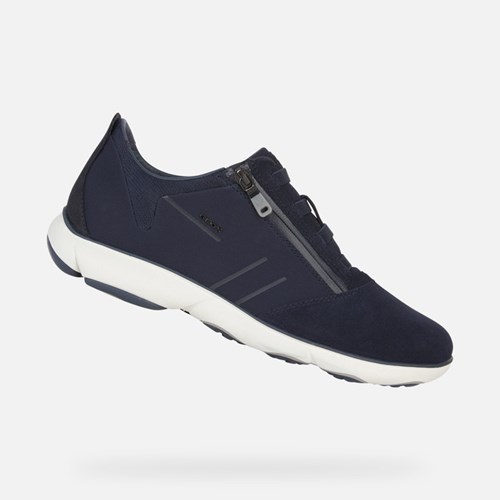 Slip On Geox Nebula Homme Bleu Marine | XAPVKW783