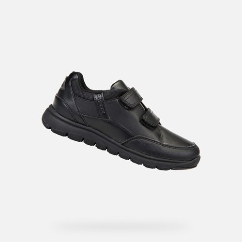 Slip On Geox Xunday Garcon Noir | MCQJZT250