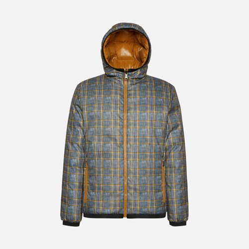 Vestes Décontractées Geox Ravex Homme Sky Captain / Wood Thrush | WKMYVH187