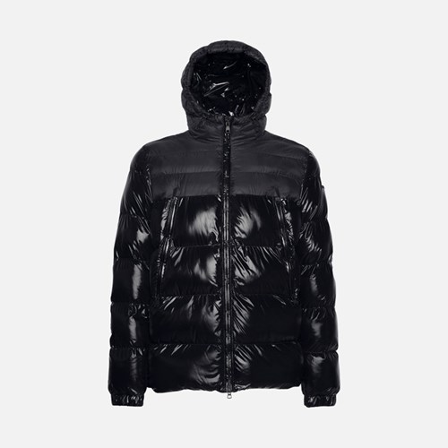 Vestes Décontractées Geox Sile Homme Noir Noir | QHOXVP573