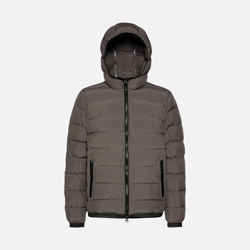 Vestes Décontractées Geox Spherica Homme Gray Pinstripe | FLTIVQ961