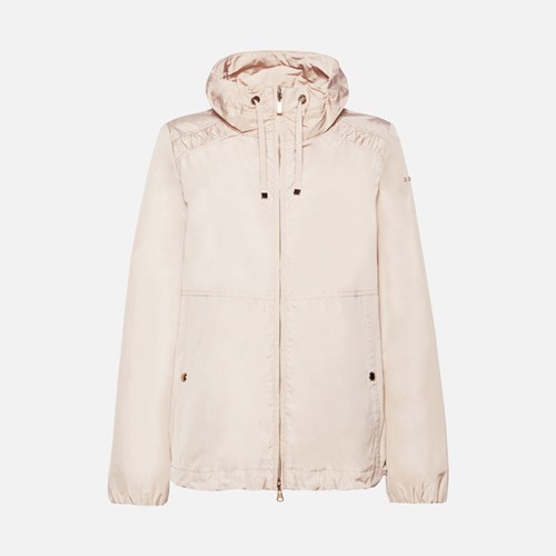 Vestes Geox Genziana Femme Rose | QWLBHT017